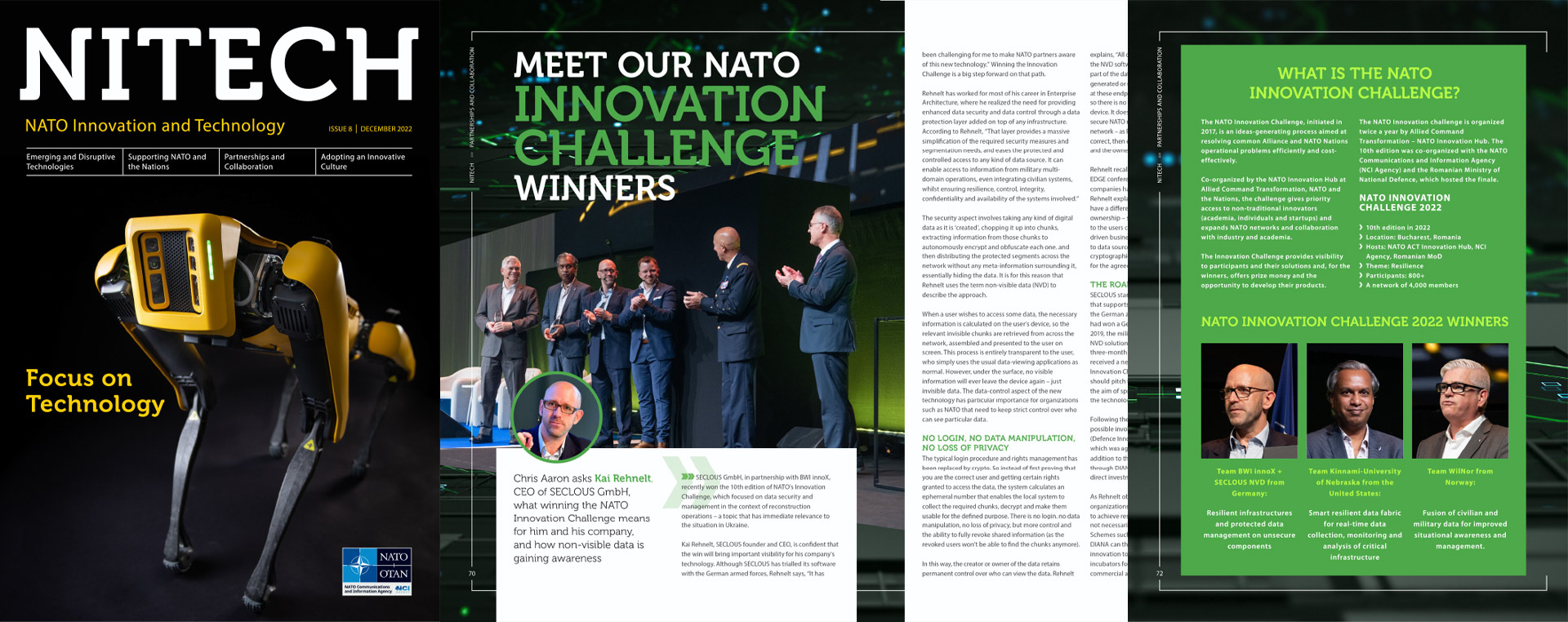 NITECH – NATO Innovation Challenge Winner 2022